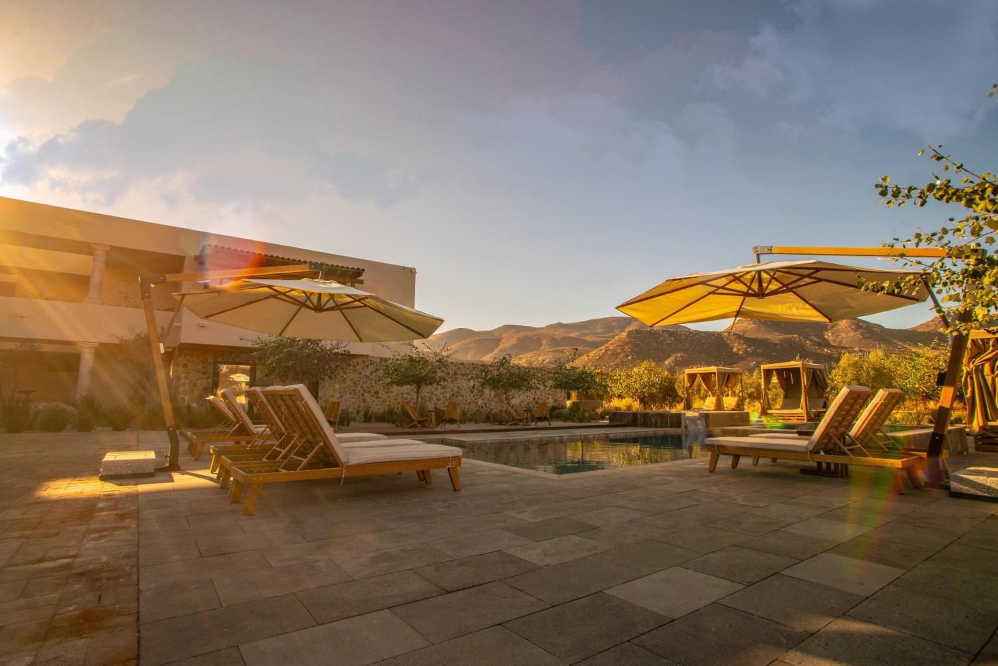 Hotel Flores De Sal-Вальє-де-Гуадалупе Екстер'єр фото